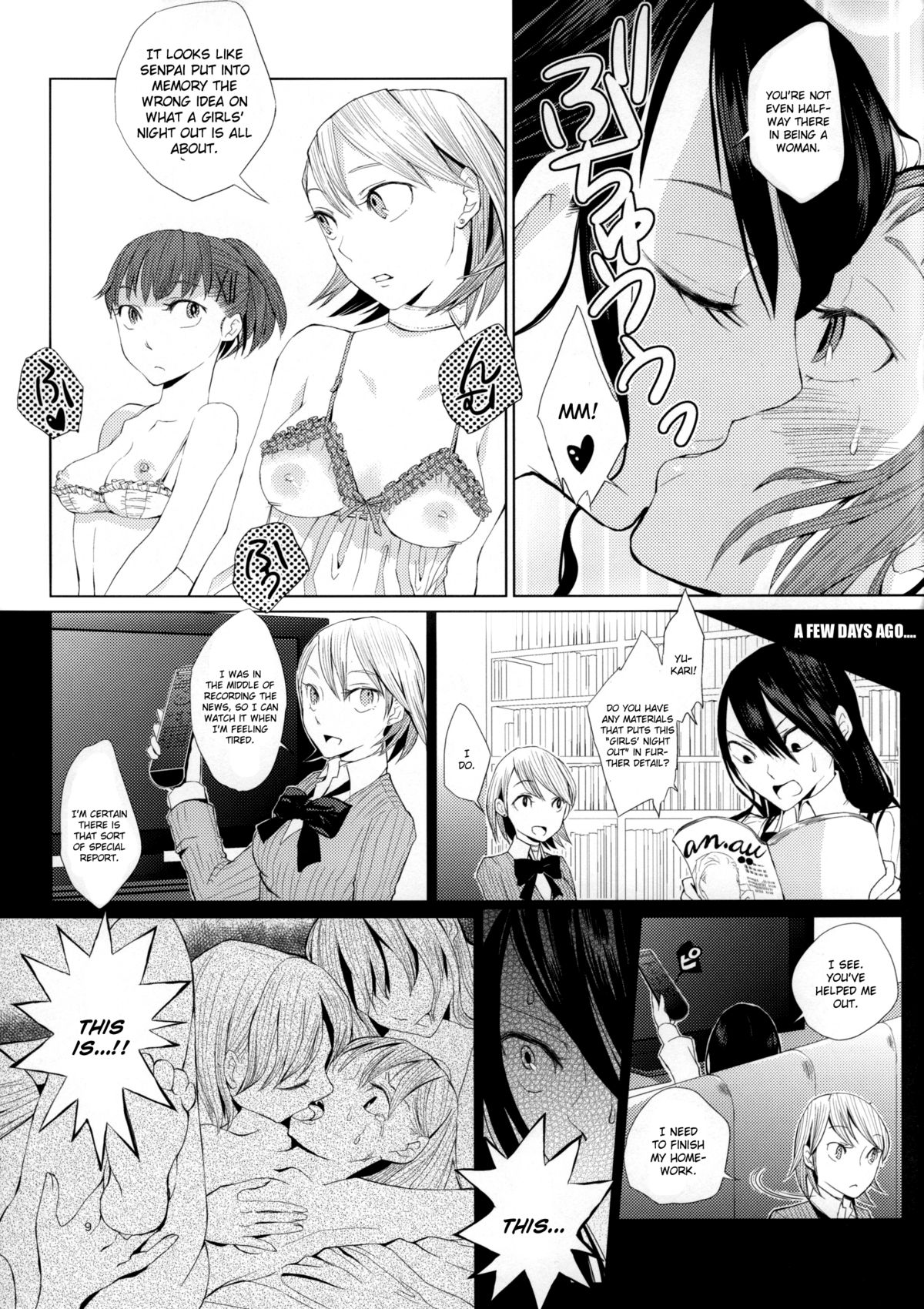 YURI SONA 2 Yoru no Joou - Midnight Queen page 8 full