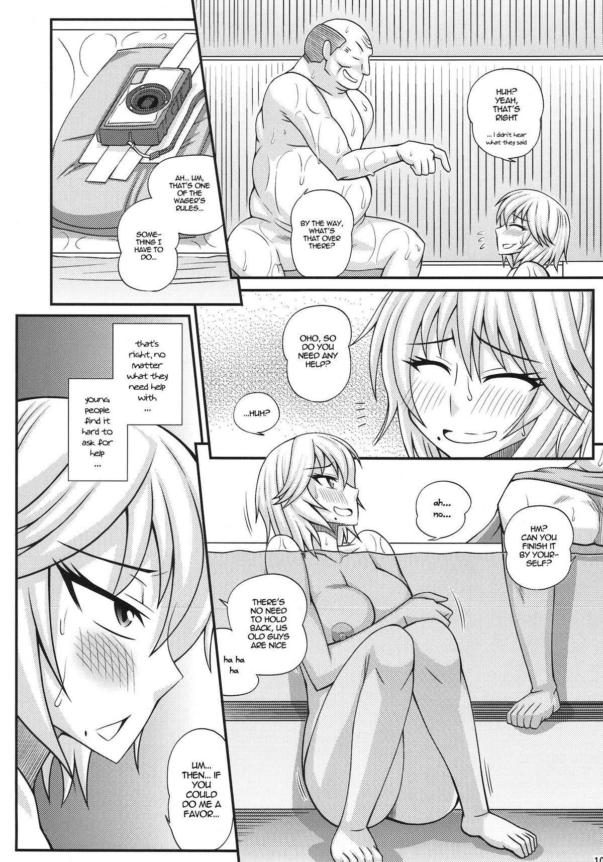 Futanari Musume Otokoyu Mission | Futanari Girl Male Bath House Mission page 10 full