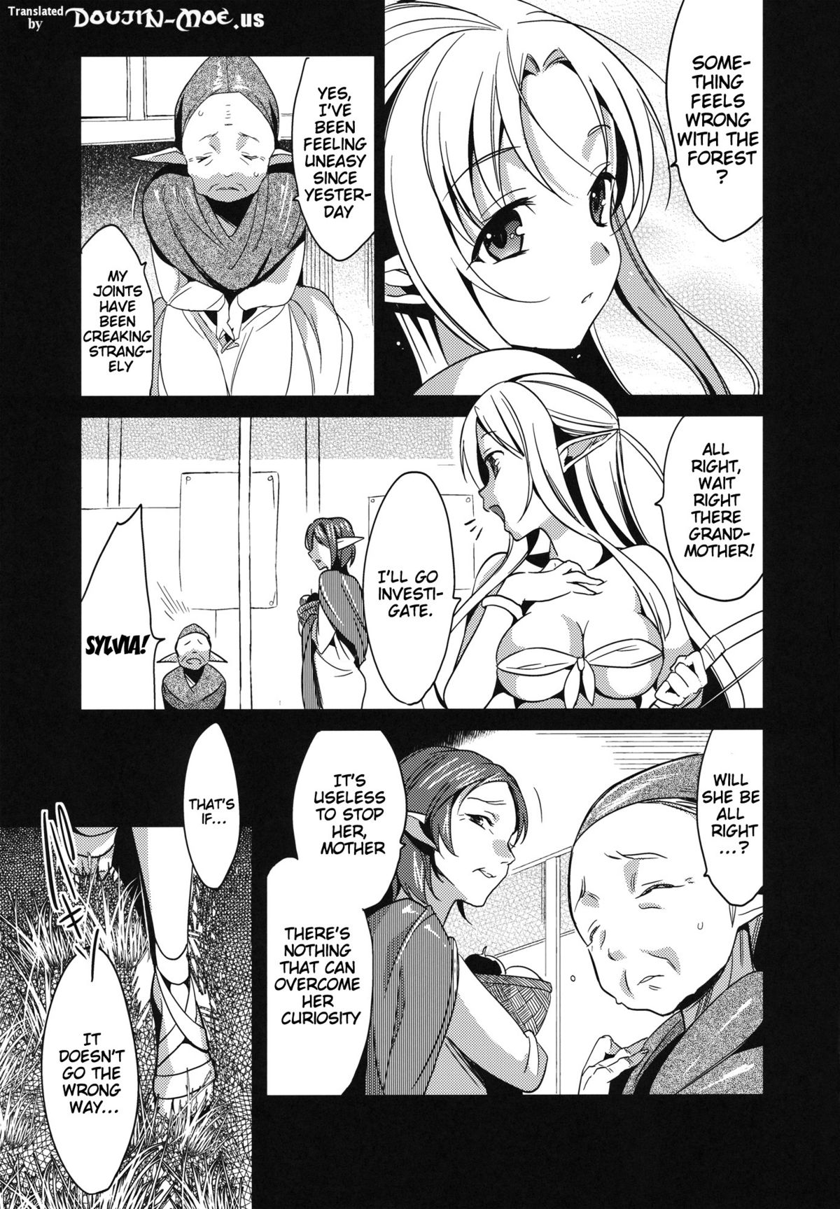 Yamete...! Watashi ni Ranbou Suru Ki deshou!? Ero Doujin Mitai ni!! | Stop...! You Intend to Rape Me, Right!? Just Like in an Ero-Doujin!! page 2 full