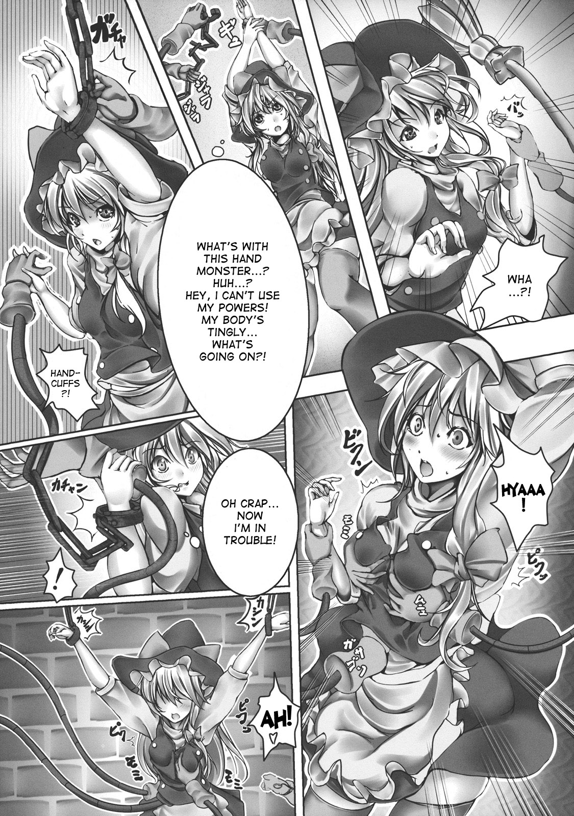 Kirisame Marisa Kyousei Zecchou Souchi | Kirisame Marisa Rape Machine page 6 full