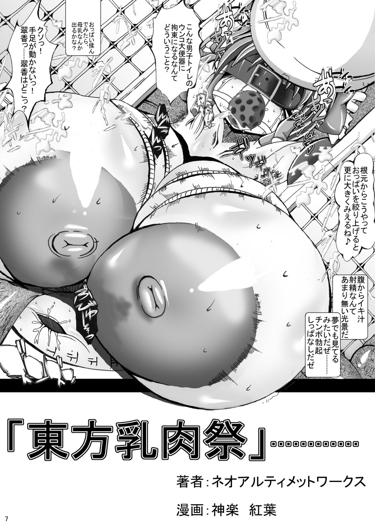 Touhou Chichi Nikusai Vol. 1 page 5 full