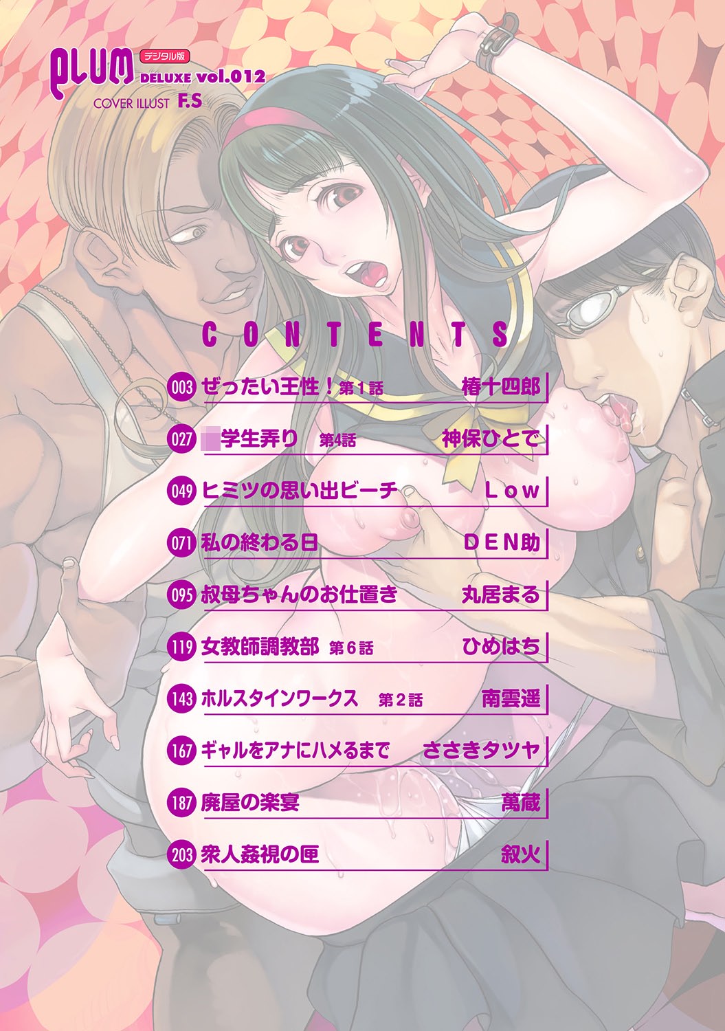 COMIC PLUM DX 12 page 3 full