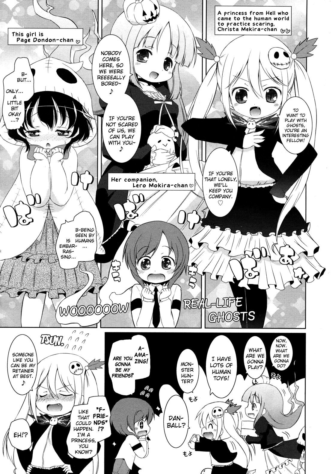 Non-kun to Obakeyashiki | Non-kun and the Haunted House page 3 full
