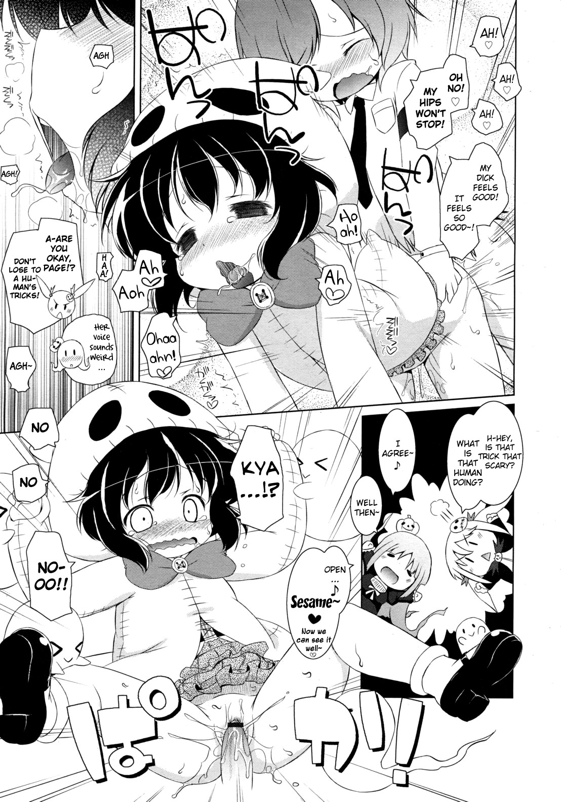 Non-kun to Obakeyashiki | Non-kun and the Haunted House page 9 full