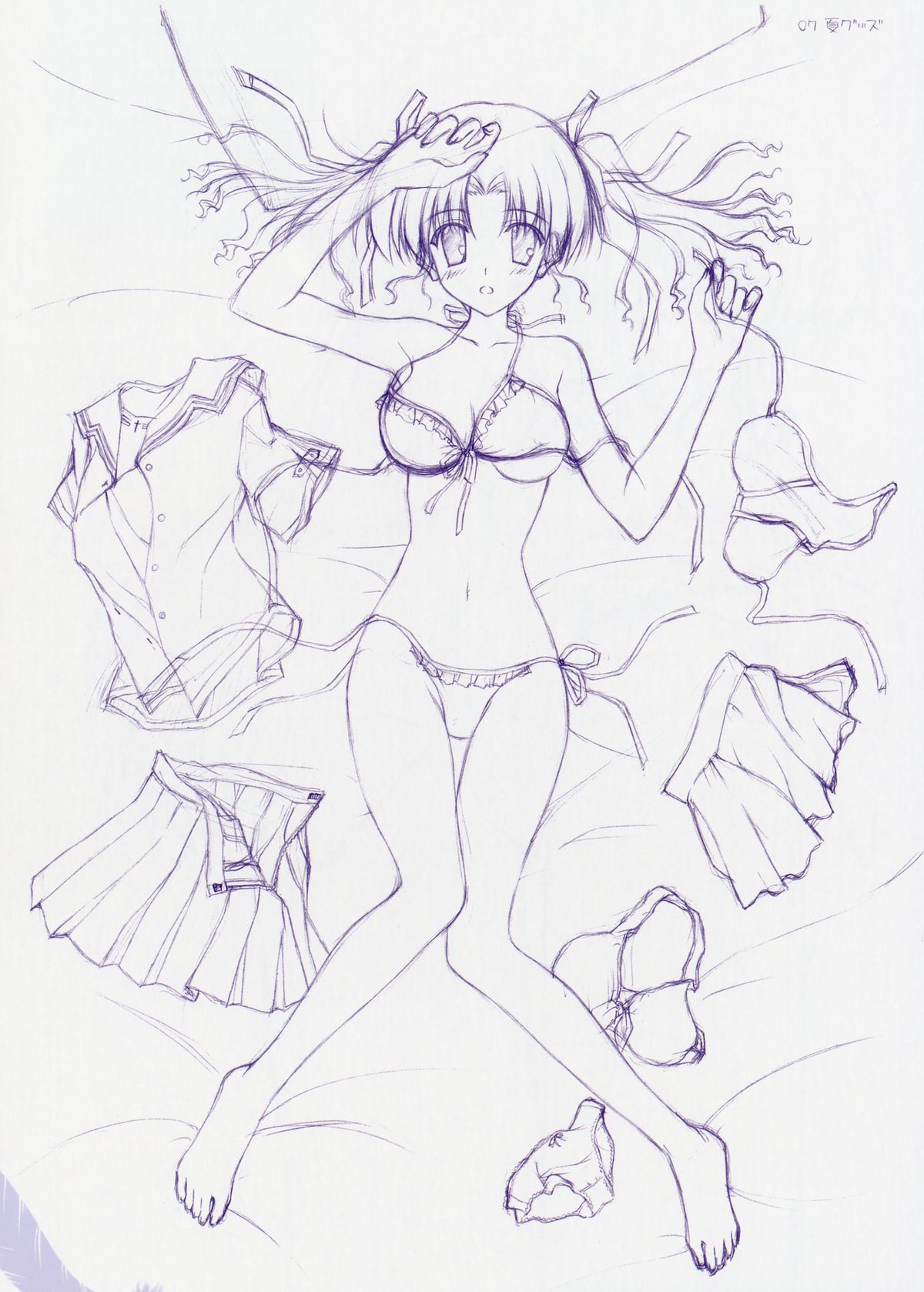 Angel Feather -ef publicity rough collection II- page 9 full