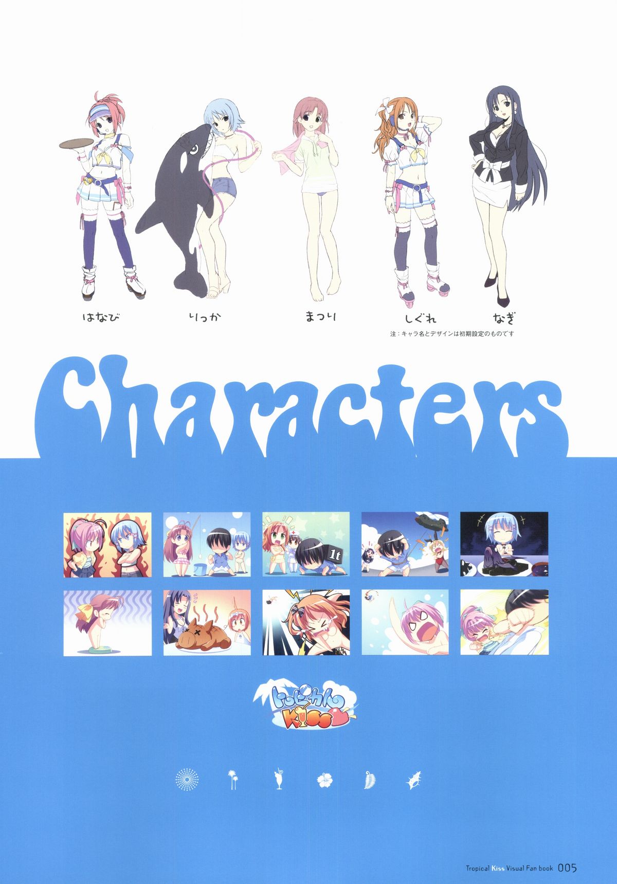 Tropical KISS Visual Fan Book - Koutaro Art Works page 7 full