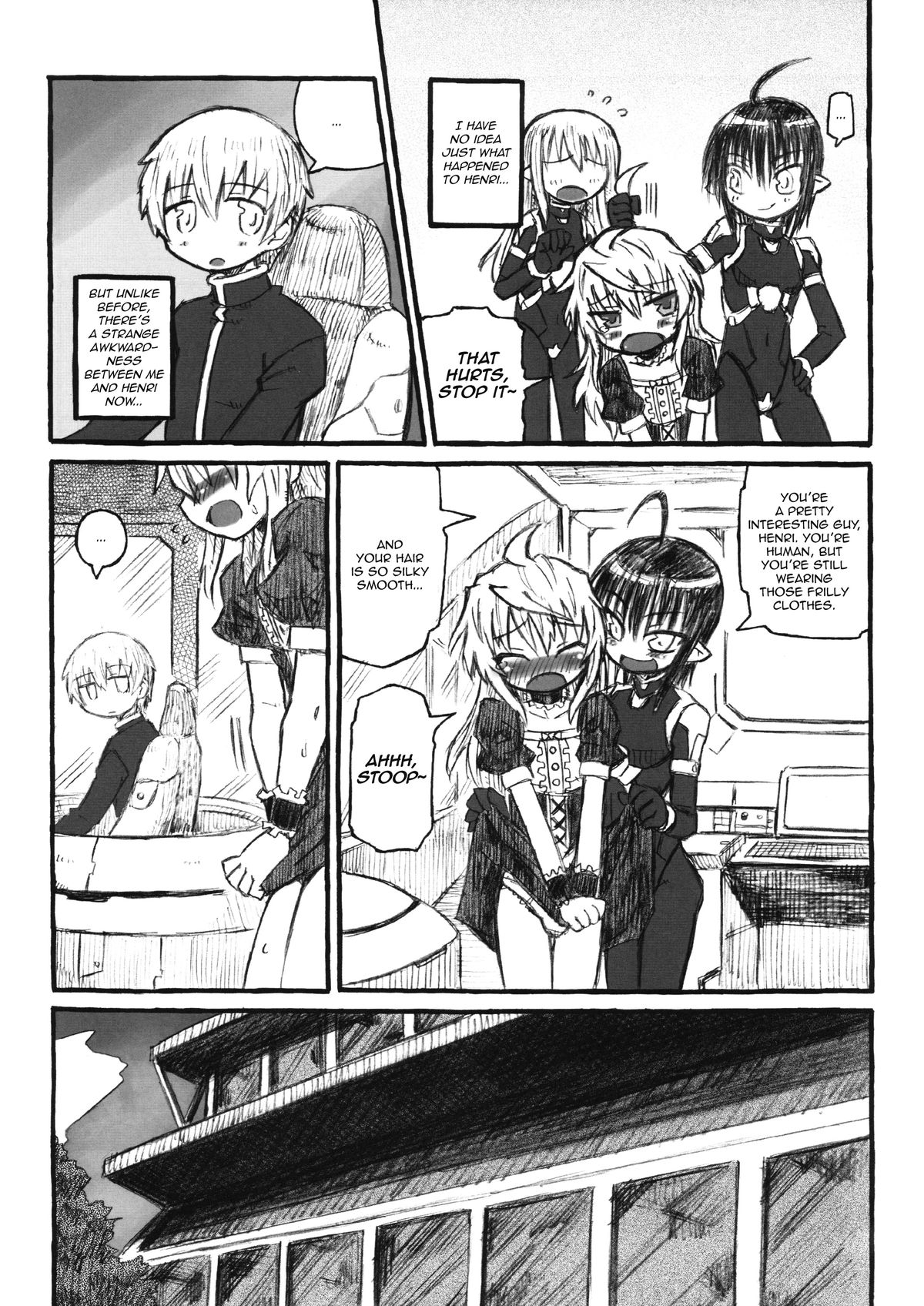 BOY meets BOY  =SW & Ero Manga Girls= page 5 full