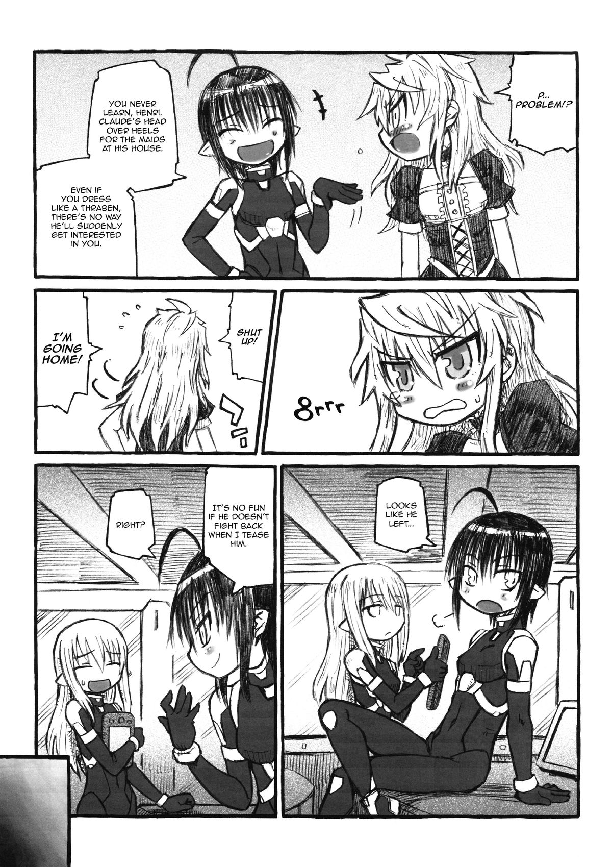 BOY meets BOY  =SW & Ero Manga Girls= page 7 full