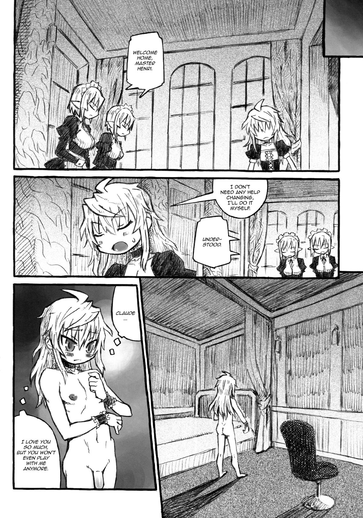 BOY meets BOY  =SW & Ero Manga Girls= page 8 full