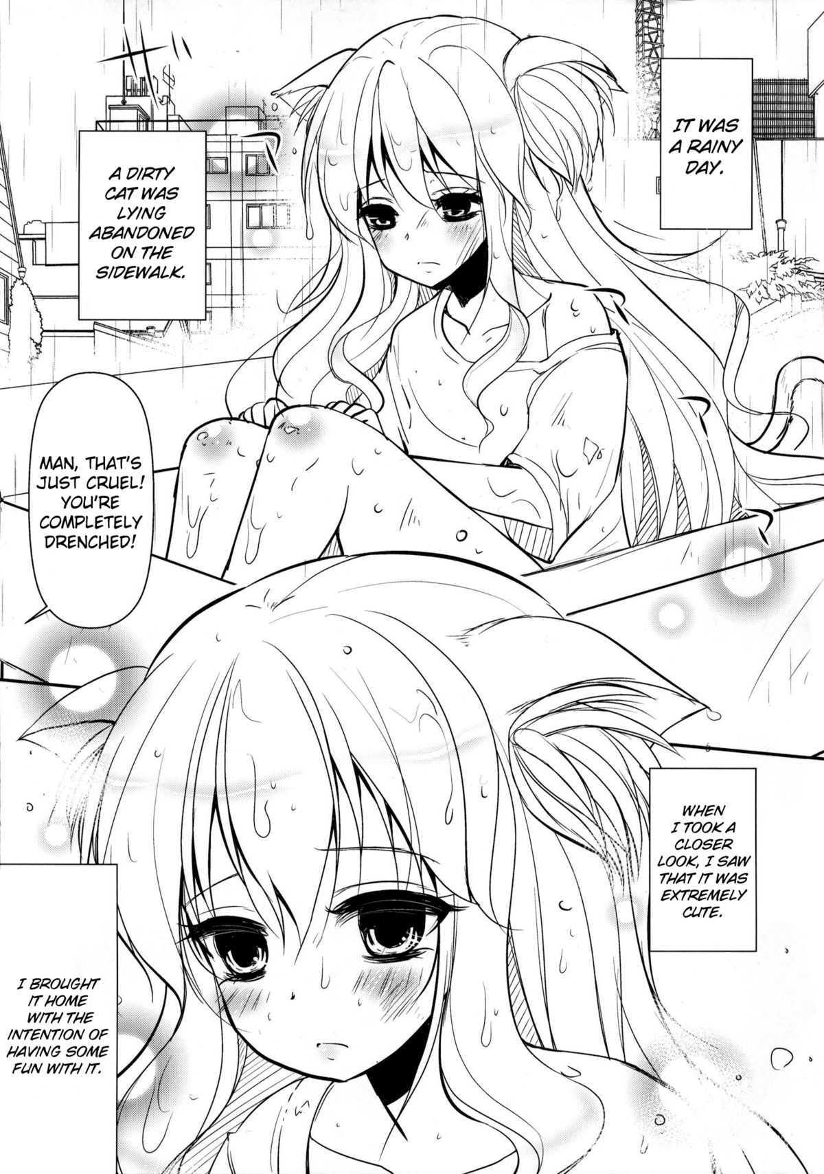 Nekomimi Josou Shounen Shiiku Nikki | How to raise a crossdressing catboy  =SW= page 2 full