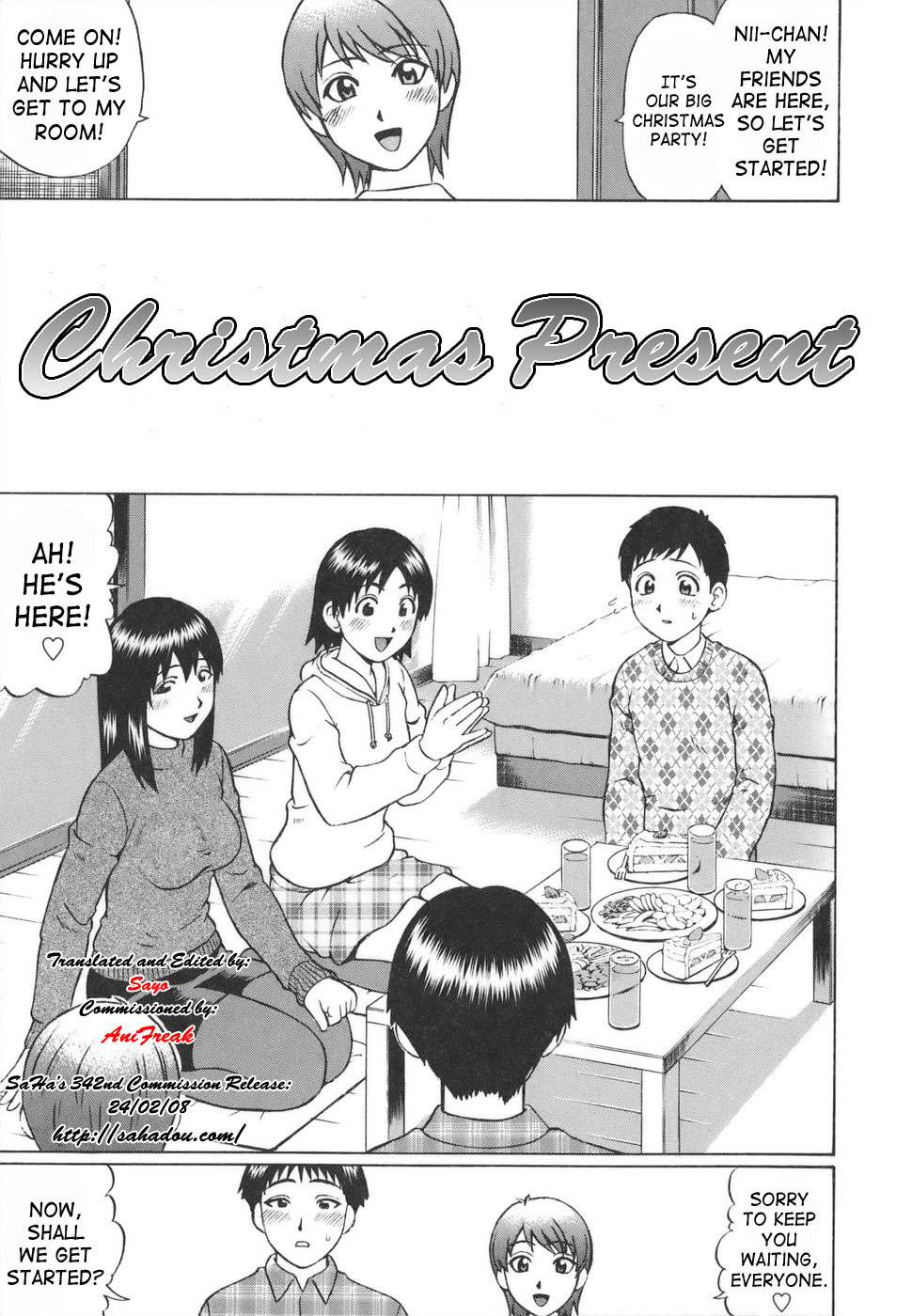 Christmas Present page 1 full