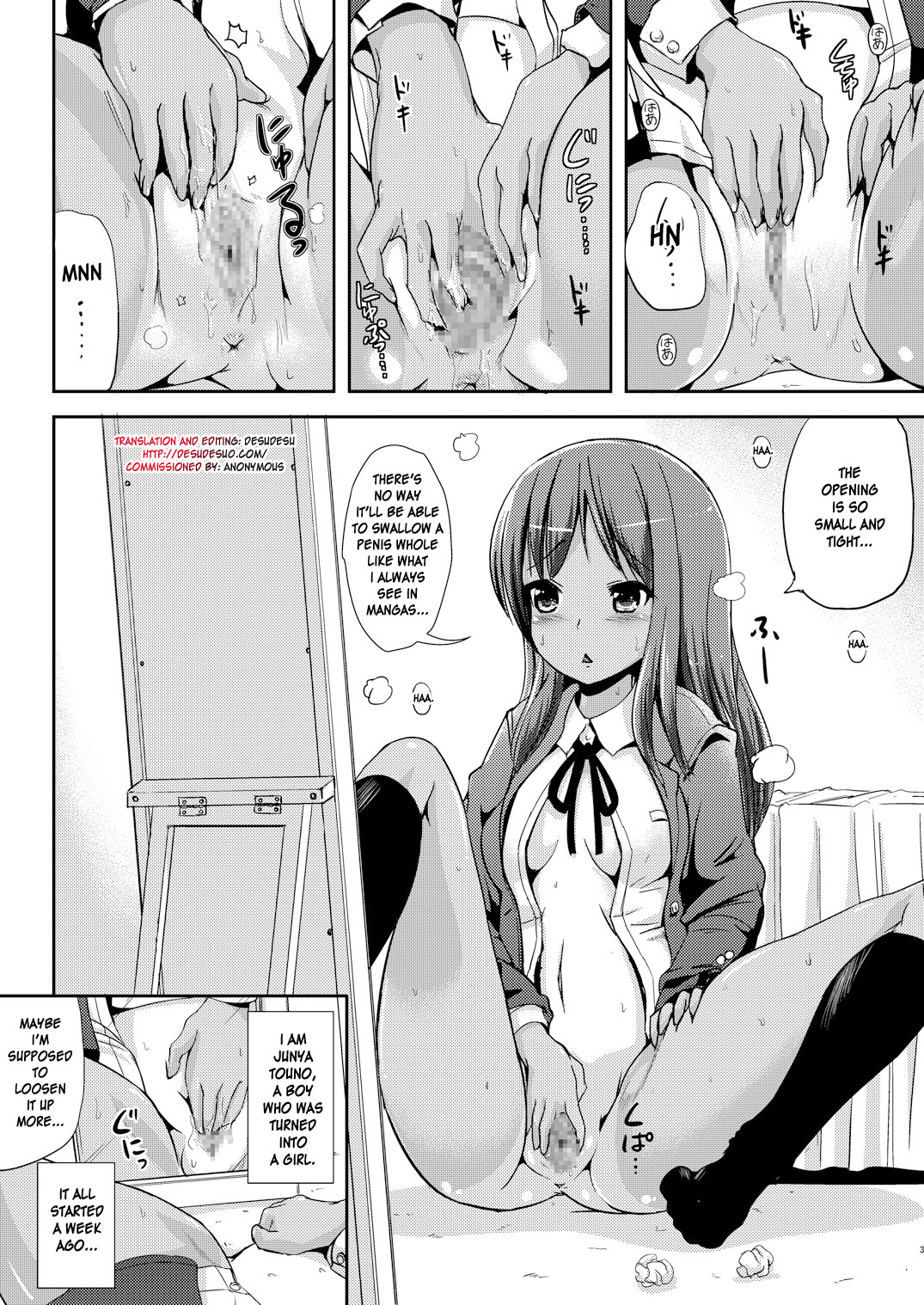 Asa Onna na Ore to Futanarikko Ojousama Zenpen page 2 full