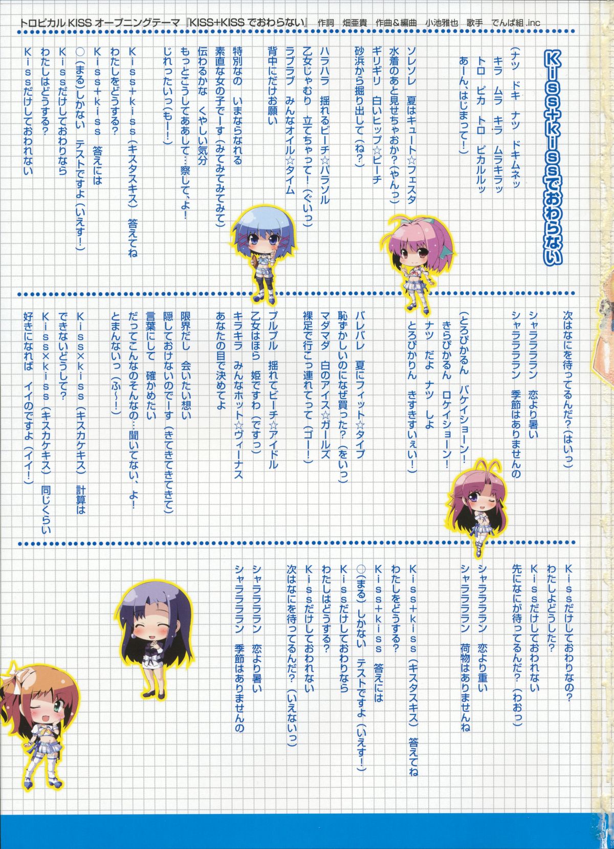 TROPICAL KISS VISUAL BOOK - Torokisu page 2 full