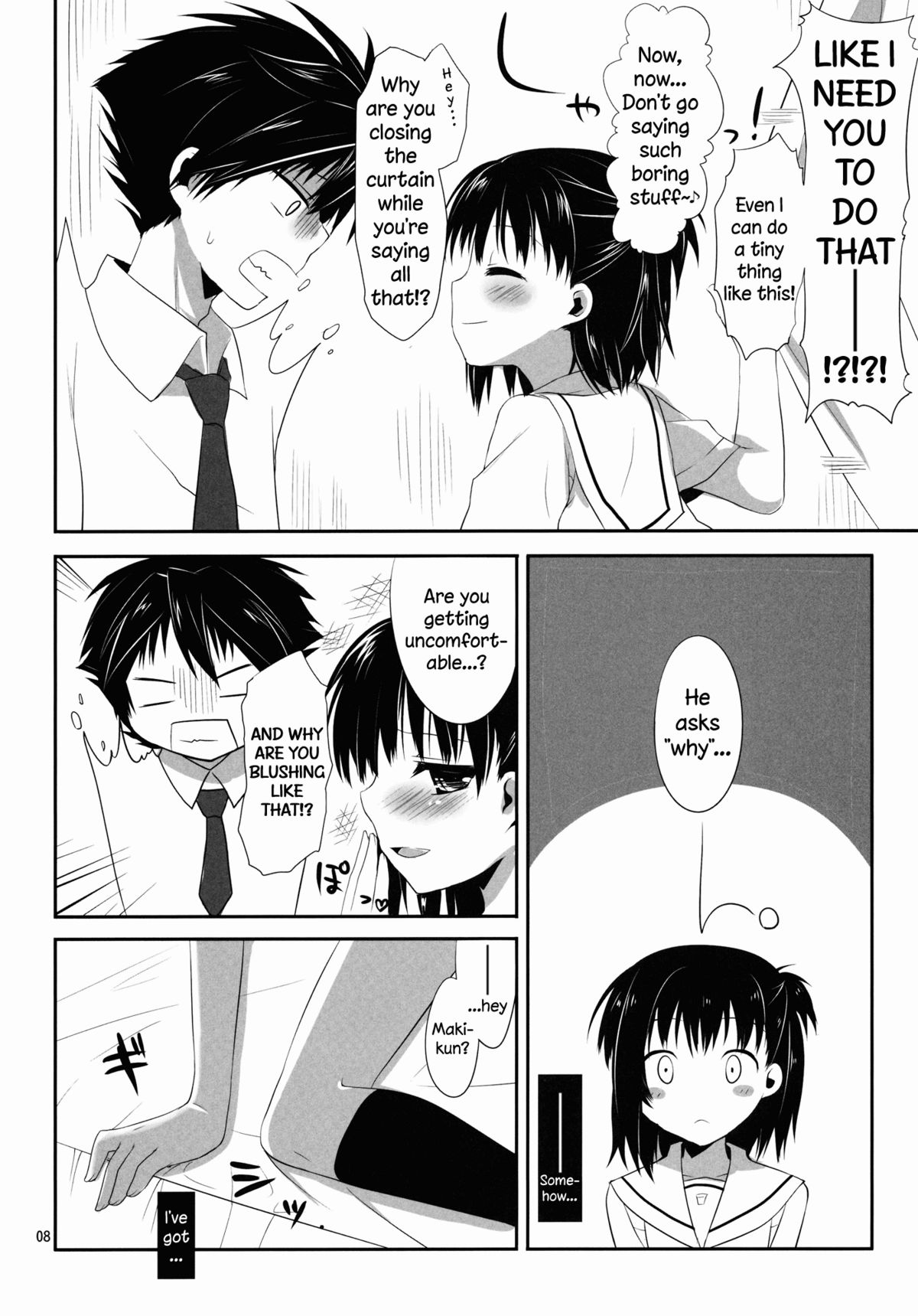Ore to Aikawa ga Hokenshitsu de Himitsu no xxx | Me and Aikawa and Secret XXX in the Nurse's Office   =SW= page 7 full