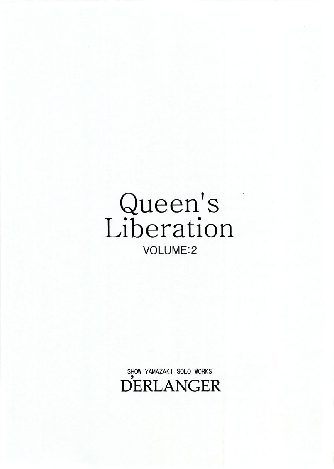 Queen's Liberation VOLUME:2 page 3 full