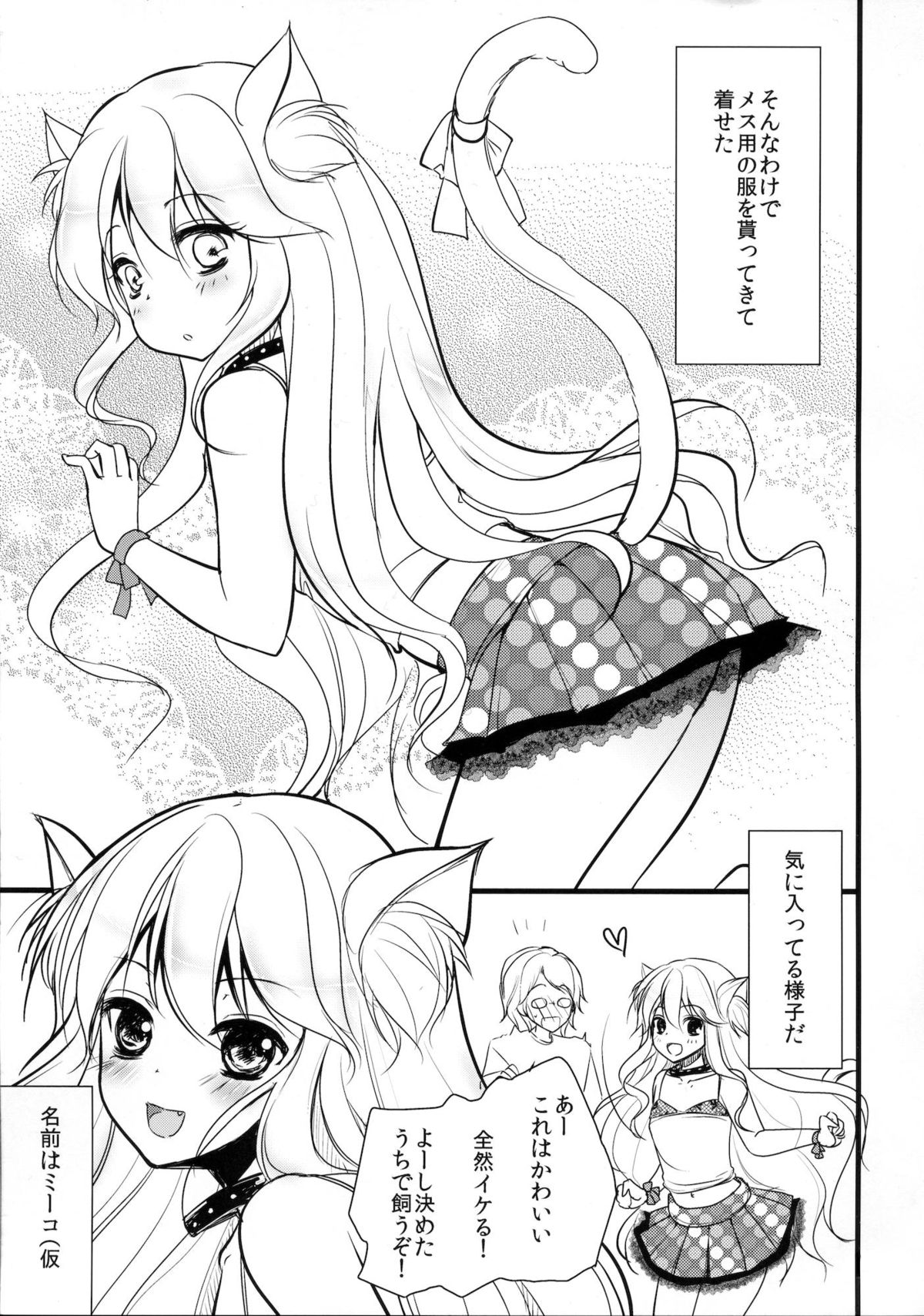 Nekomimi Josou Shounen Shiiku Nikki page 4 full
