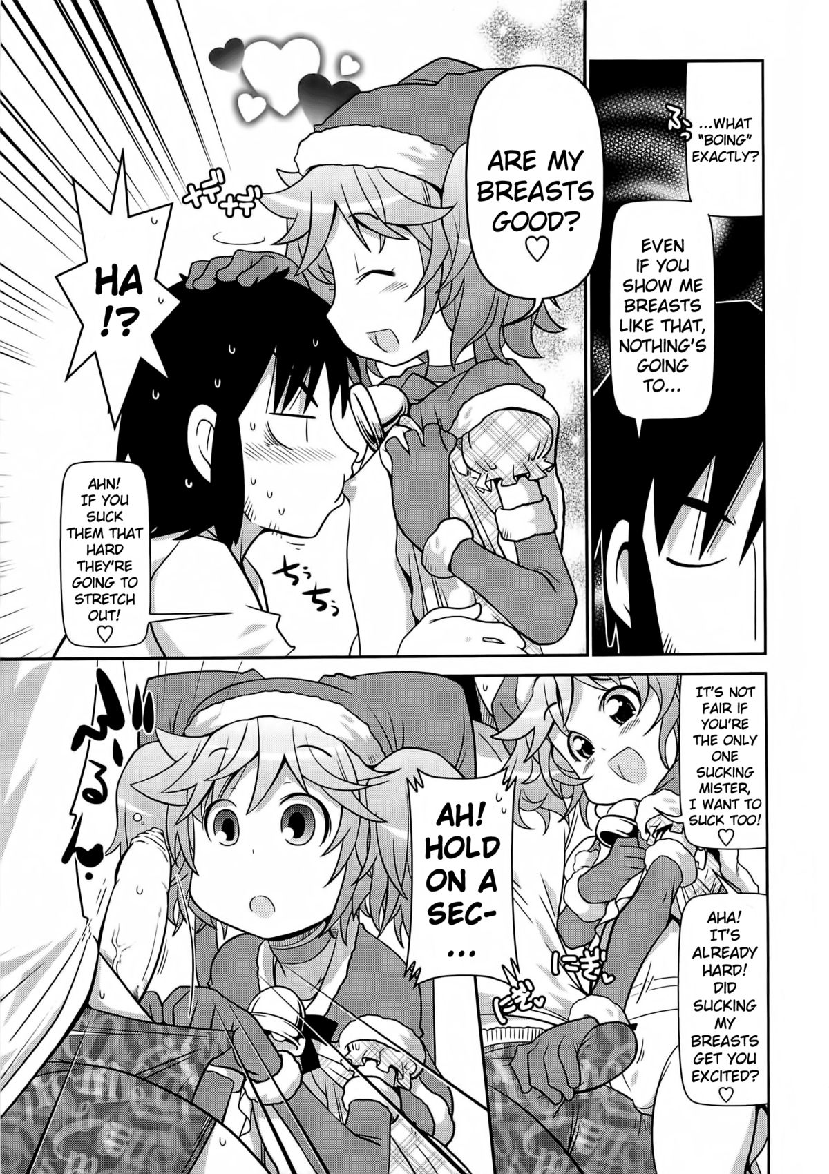 Santa ga Maji ni Yattekita | Did You Hang Your Stockings? Are You Really Asleep When It’s Late at Night? page 5 full