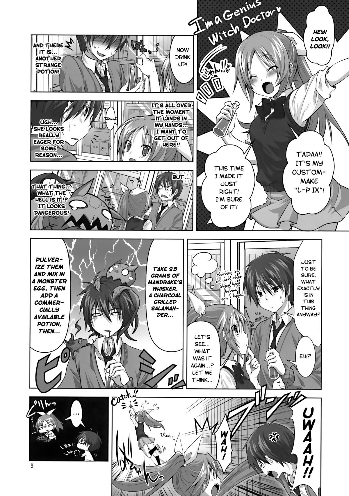 Koi no Mahou wa Jitsuryoku Koushi!? | Love magic makes her daring!? page 8 full