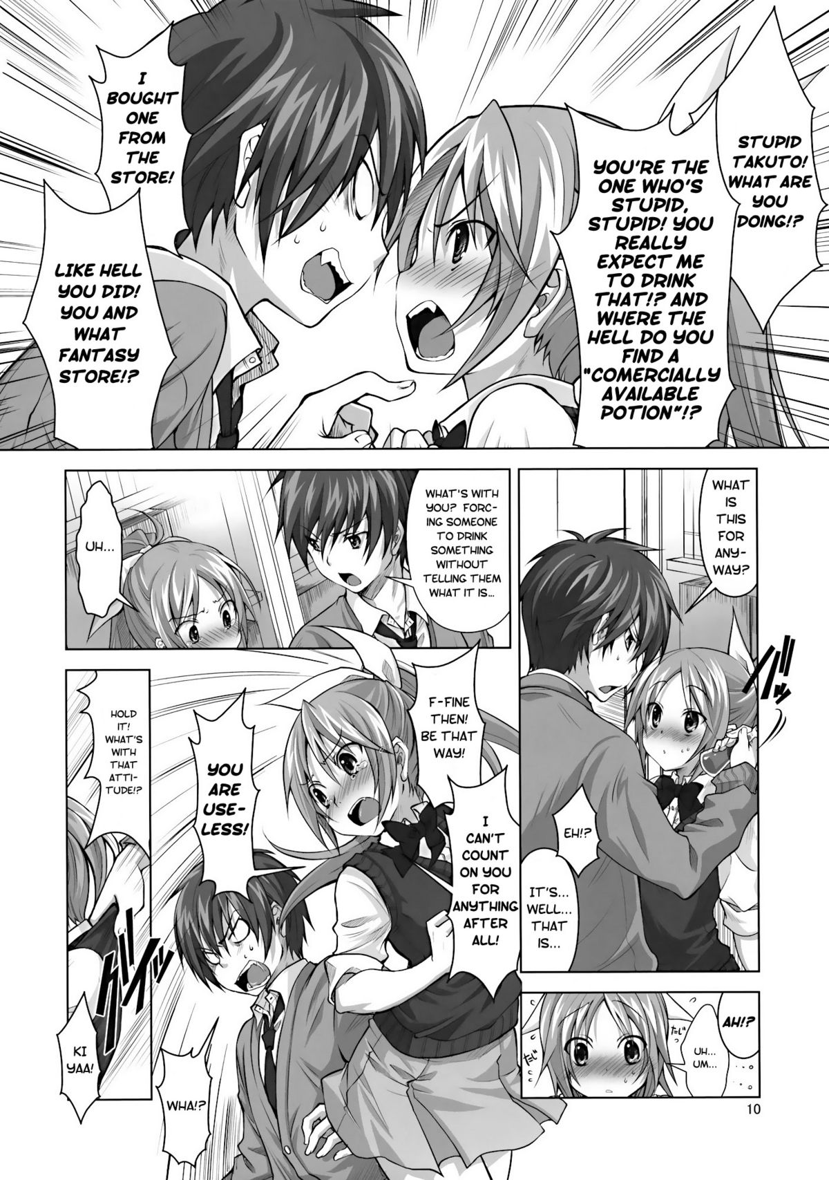 Koi no Mahou wa Jitsuryoku Koushi!? | Love magic makes her daring!? page 9 full