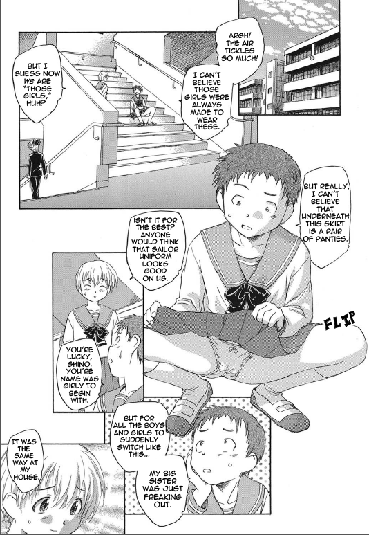 Sakamawari no Sekai | Topsy-Turvy World page 2 full