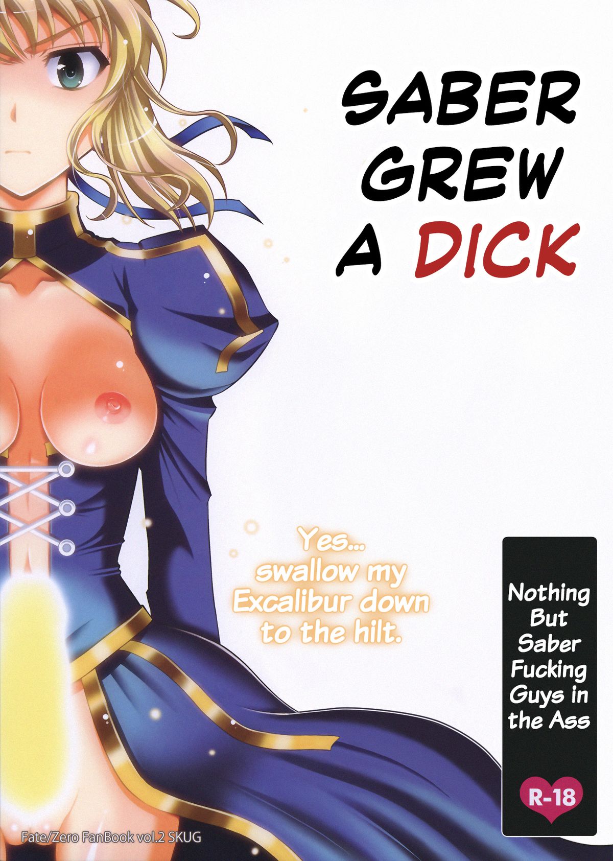 Saber ni Chinko ga Haeru Hon | Saber Grew a Dick   =SW= page 1 full
