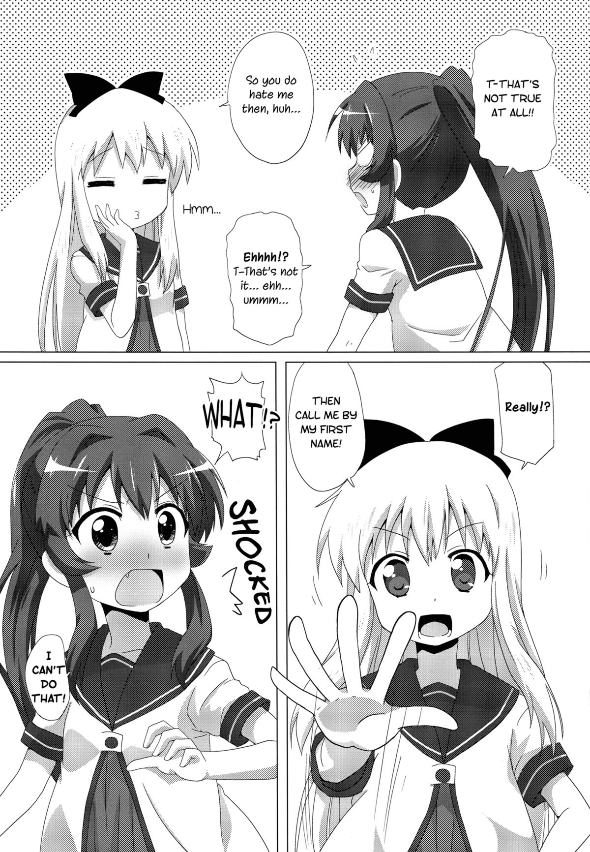 Sugiura Ayano wa Toshinou Kyouko o Sasou Youna Me de Miteru! | Sugiura Ayano is Looking at Toshino Kyouko with Inviting Eyes! page 6 full