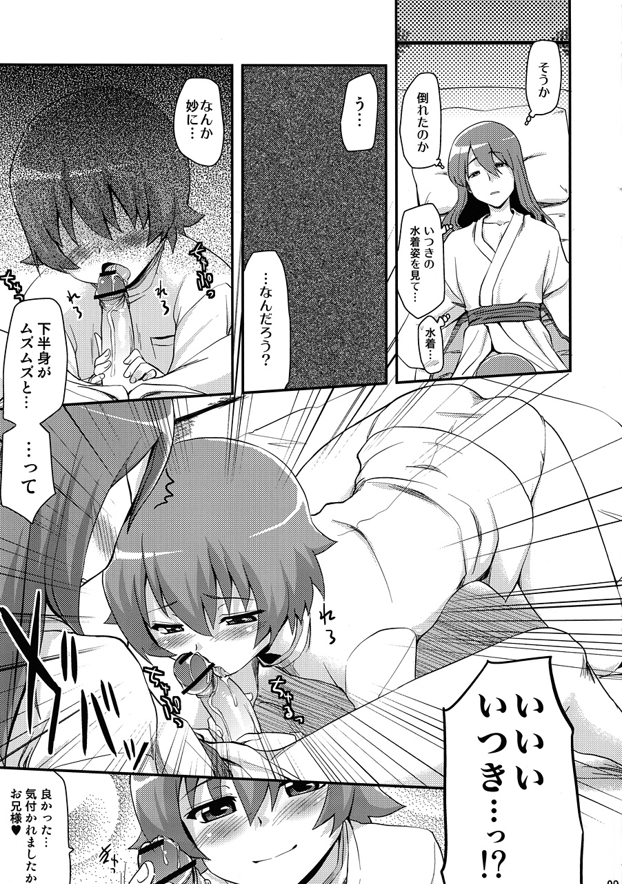 Itsuki Ukiuki Natsu Gasshuku wa Konna Hanashi ni Chigainai to Iu Hon page 8 full