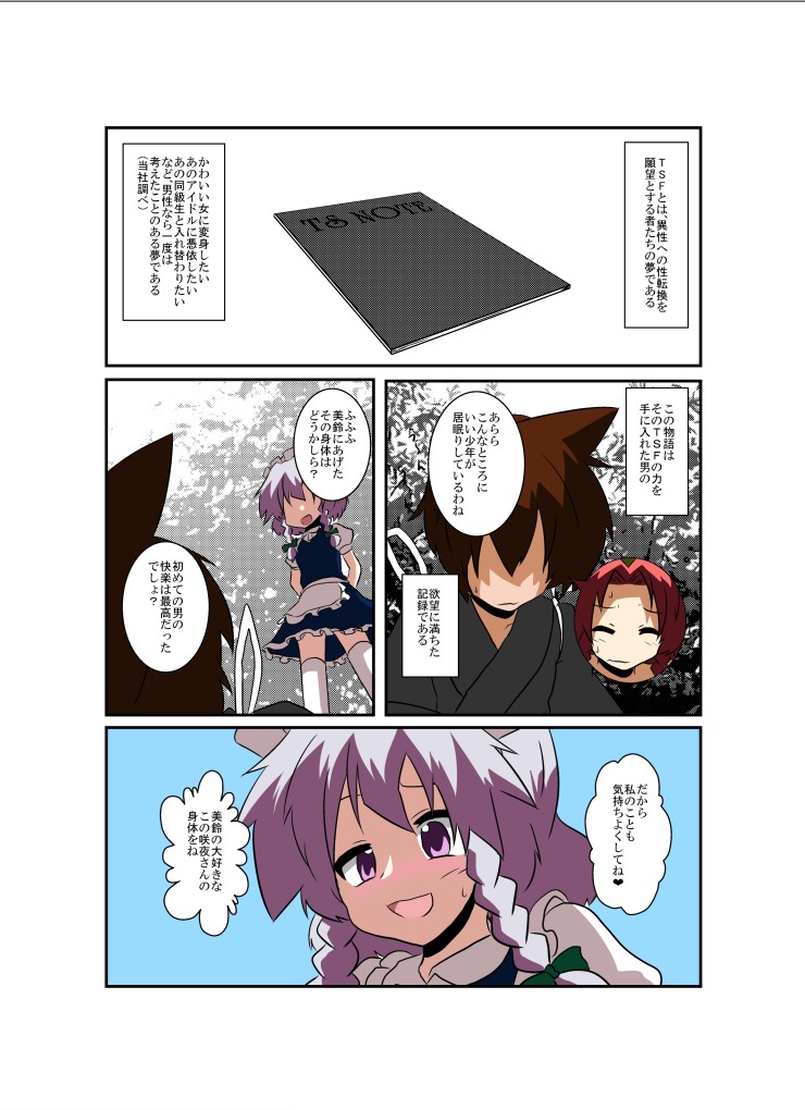 Touhou TS Monogatari ~Sakuya hen 2~ page 4 full