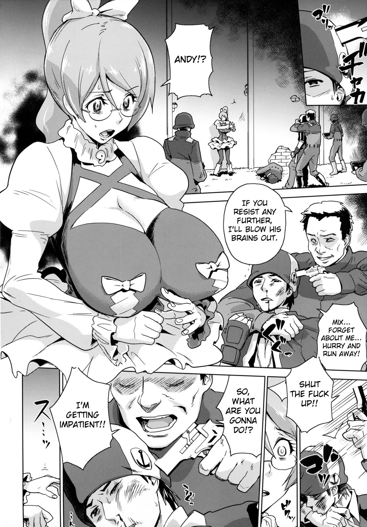 Toraware no Eve ~ Ryoujoku Big Bang ~ | Eve of Capture ~ Big-Bang Rape ~ page 3 full