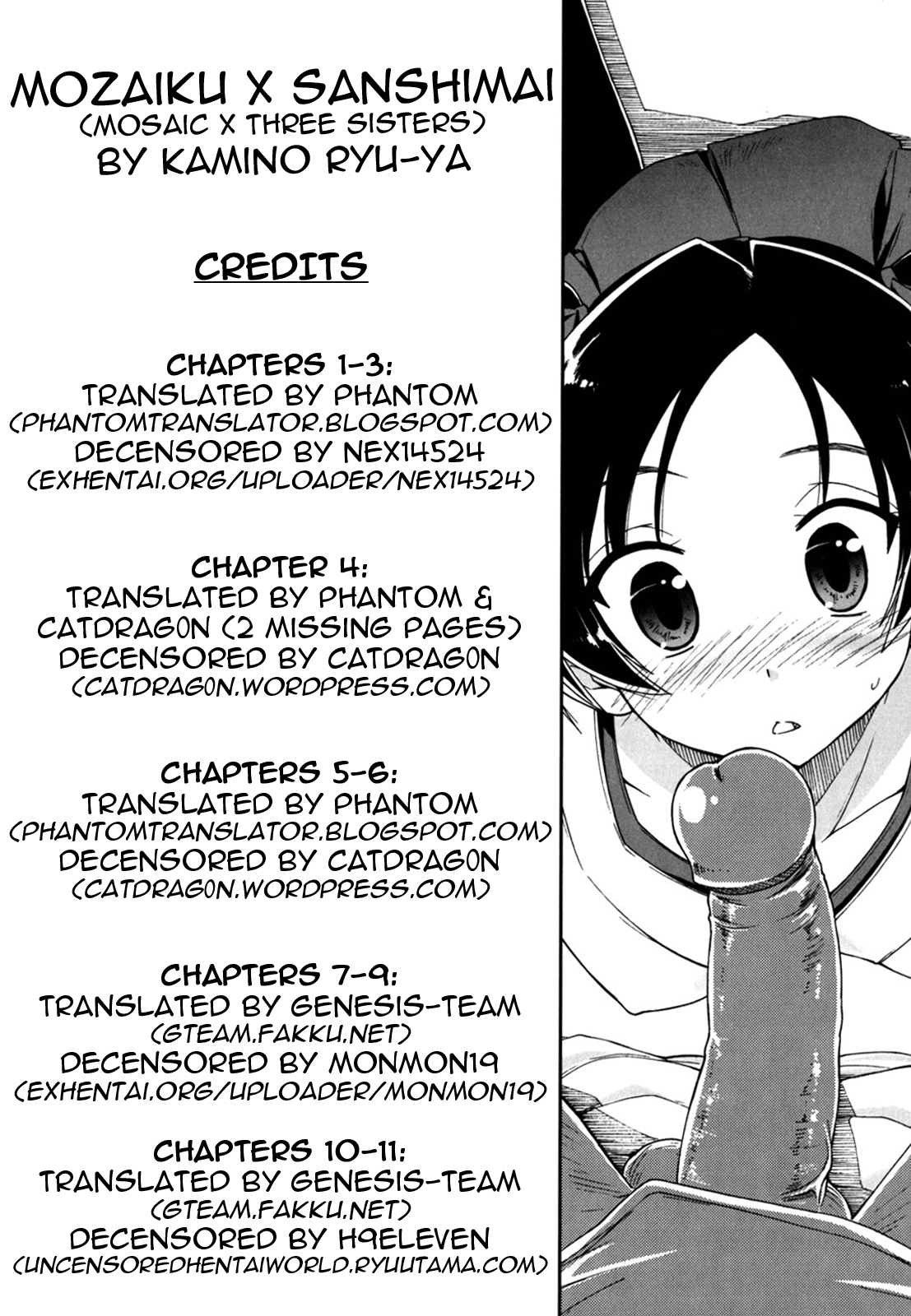 Mosaic x Sanshimai - Mosaic x Three Sisters Genteiban page 5 full