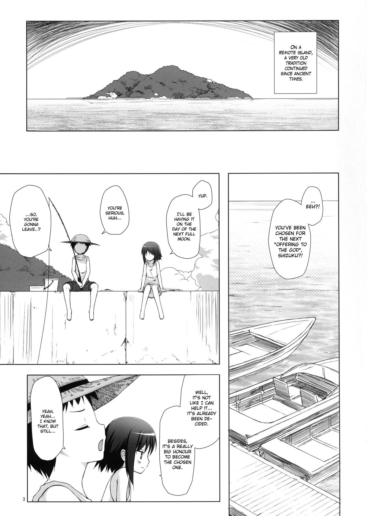 Kirigami Shima | Island Of The Mist God page 3 full