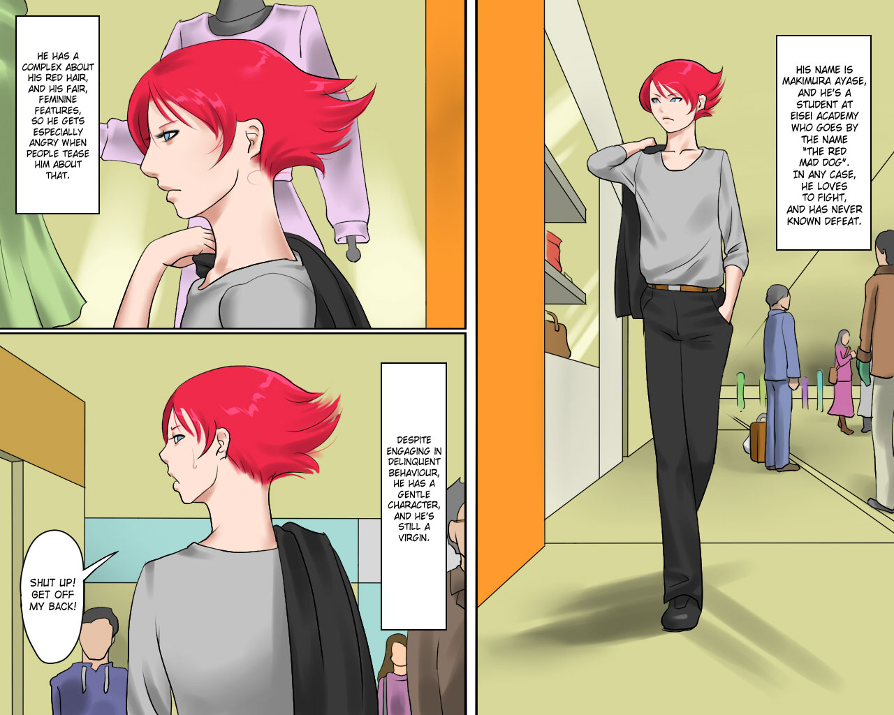 Nyotaika Maso Shoufu Aya Chijoku no Costume | Aya page 5 full