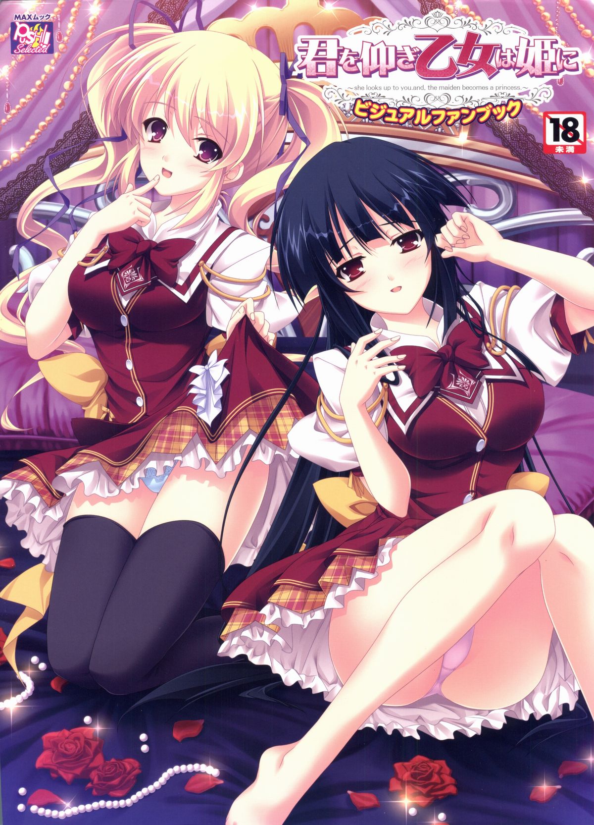 Kimi wo Aogi Otome wa Hime ni Visual Fan Book page 1 full