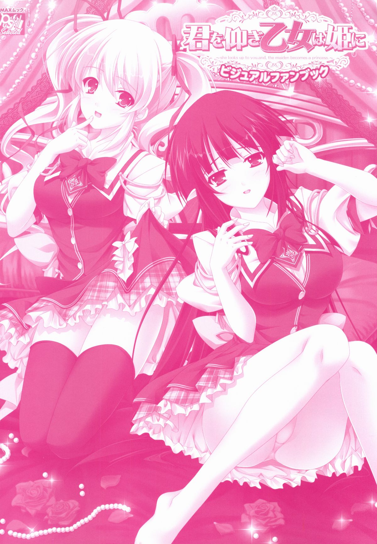 Kimi wo Aogi Otome wa Hime ni Visual Fan Book page 2 full