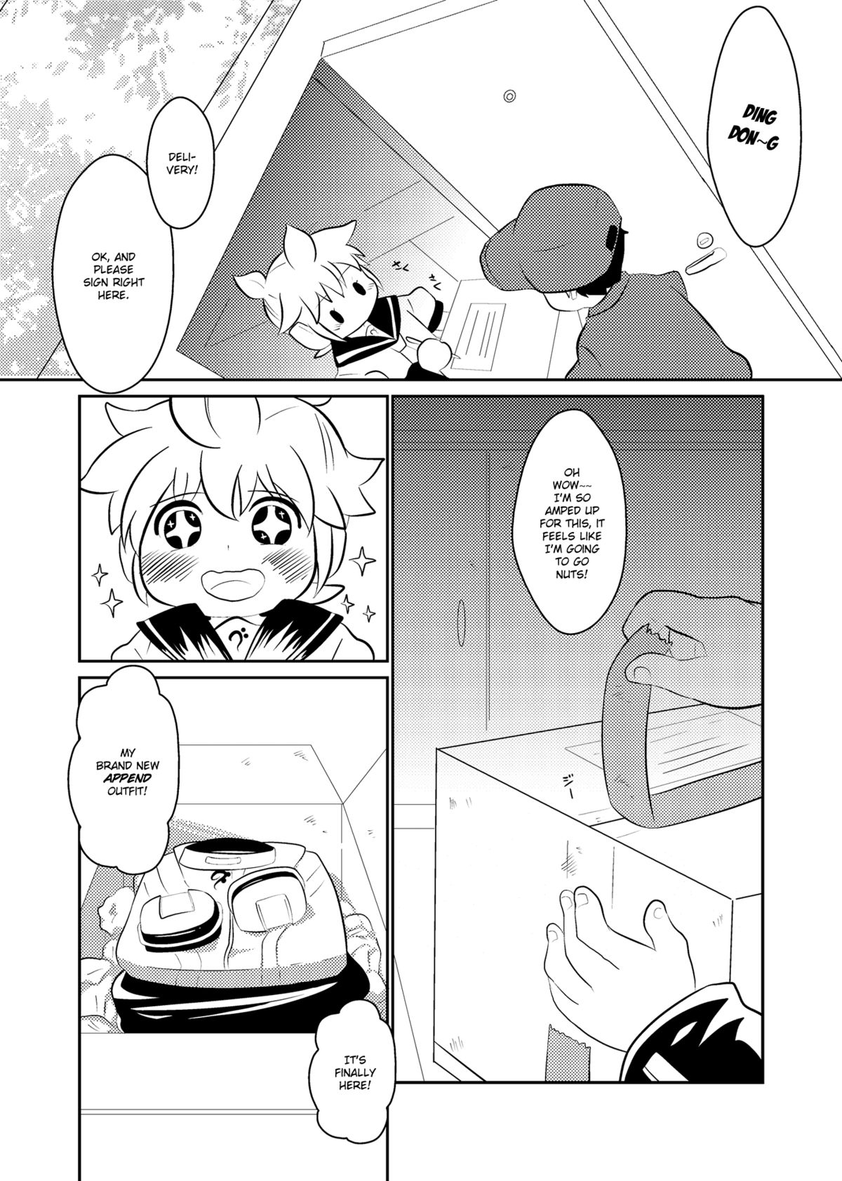 Kanden Shounen | Electric Shock Boy   =Short Wharf= page 5 full