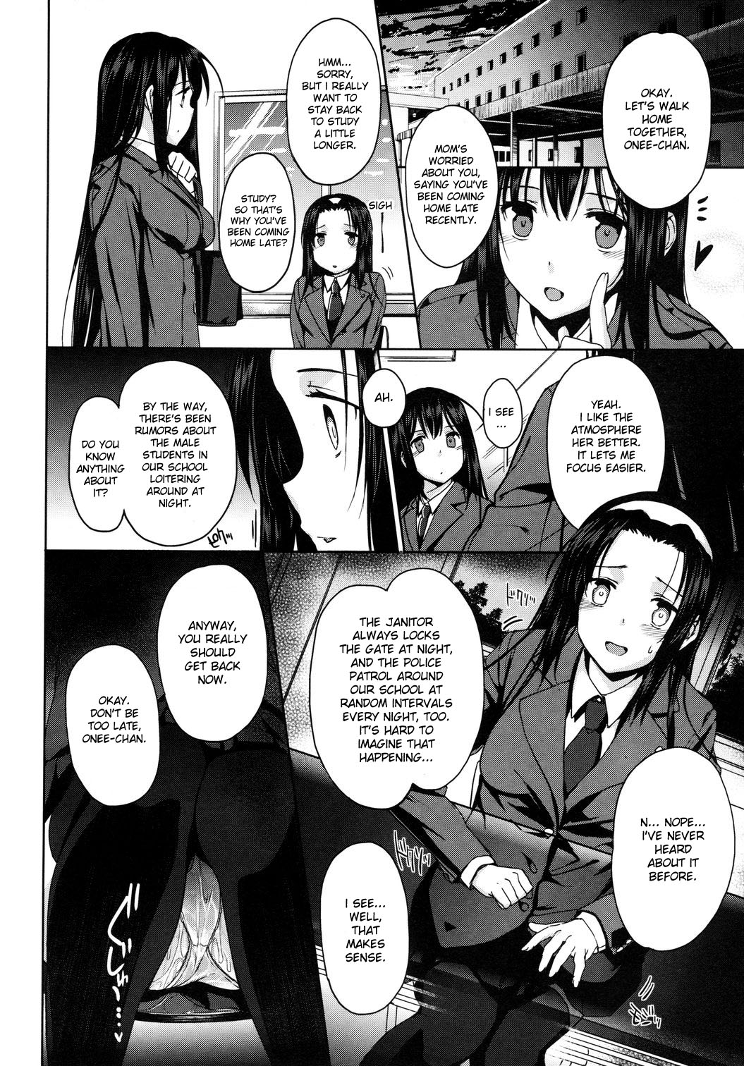 Kanane kaichou to Mitsune iinchou | President Kanane and Chairman Mitsune - Cum Dumpster Sisters page 6 full