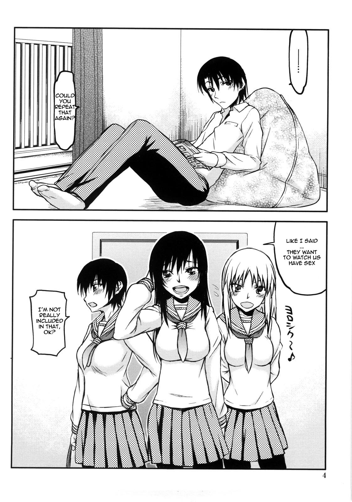 Netorare Kanojo Ch. 1-3 page 3 full