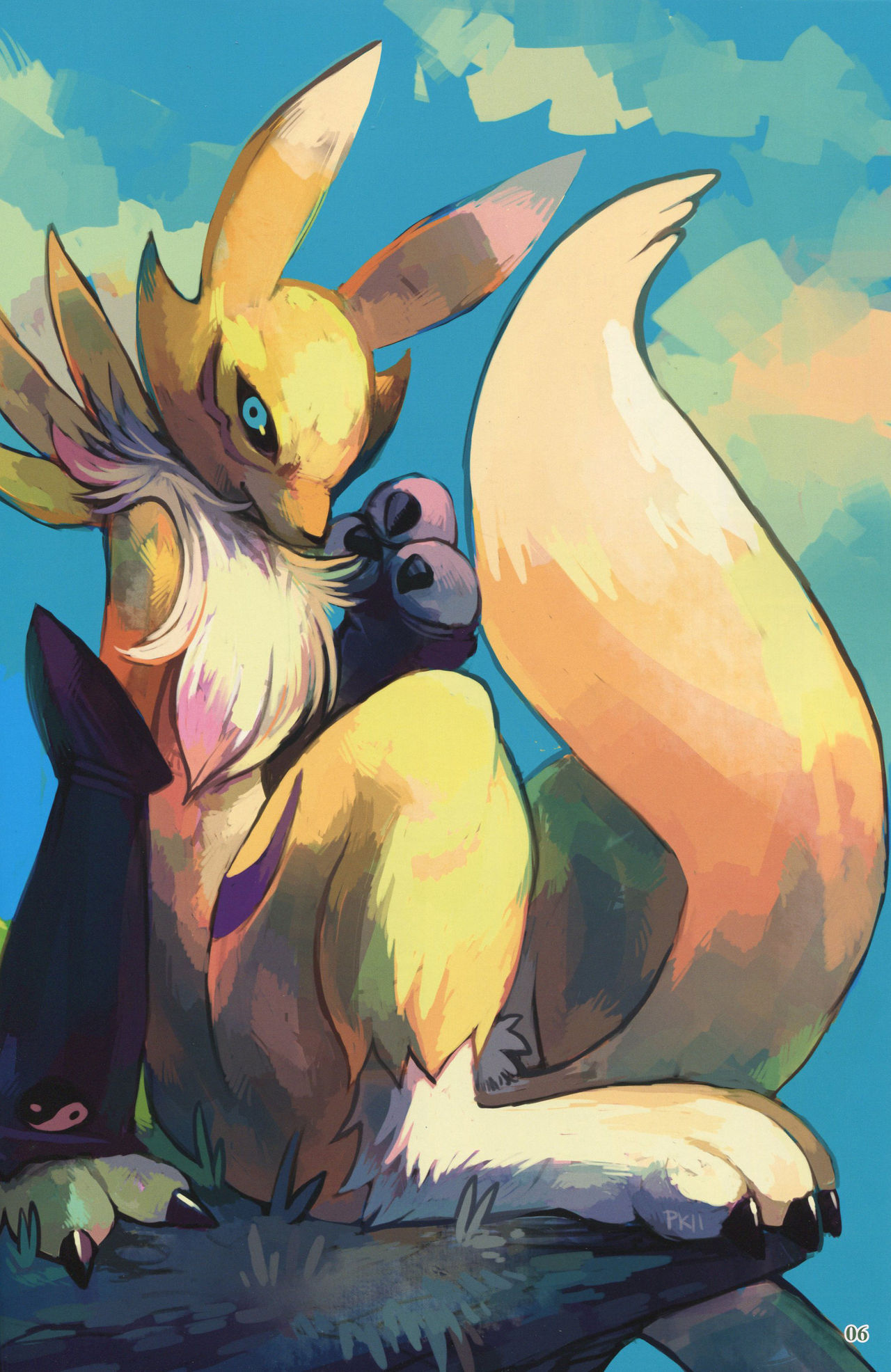 Minnna no RENAMON Yellow 100% page 6 full