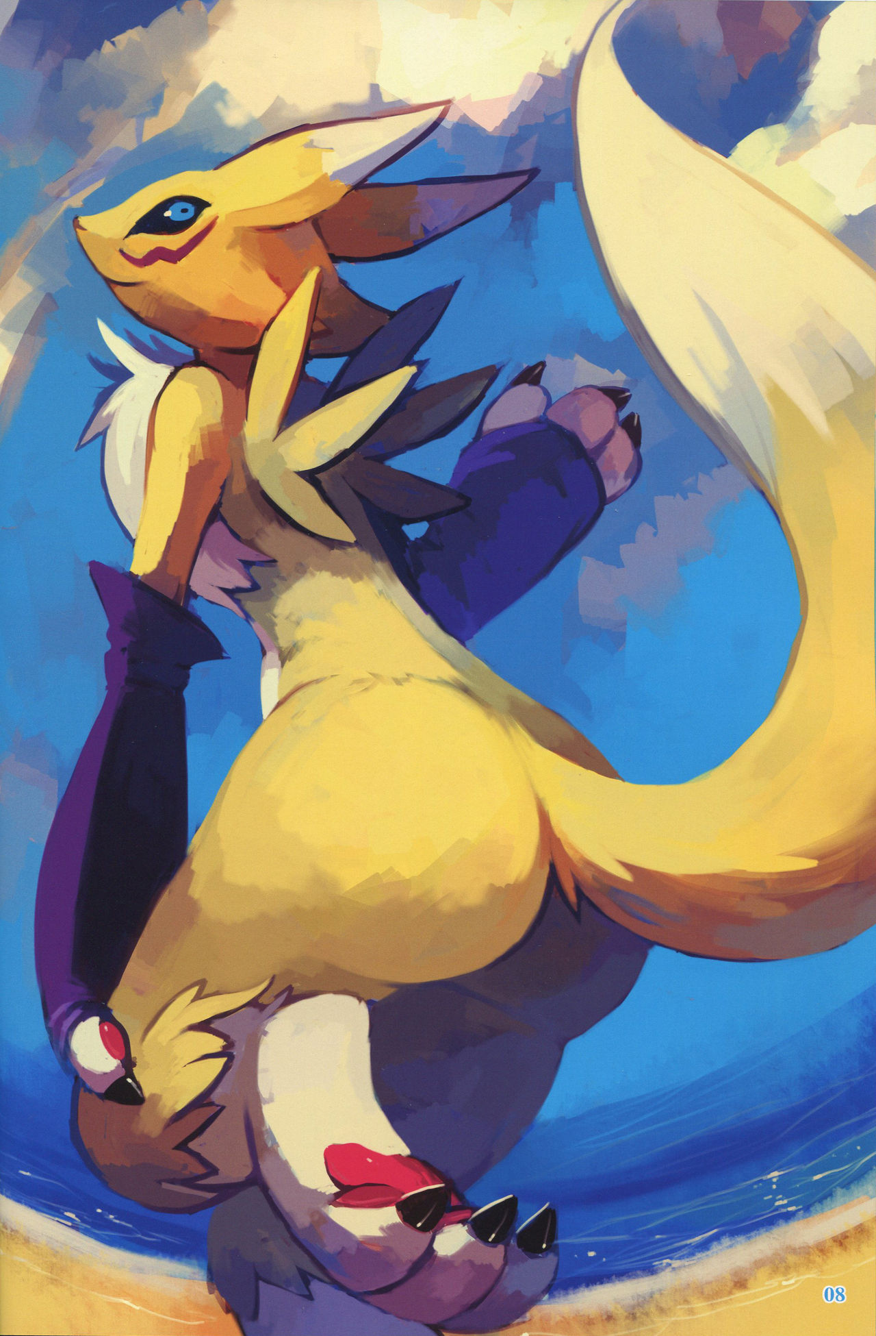 Minnna no RENAMON Yellow 100% page 8 full