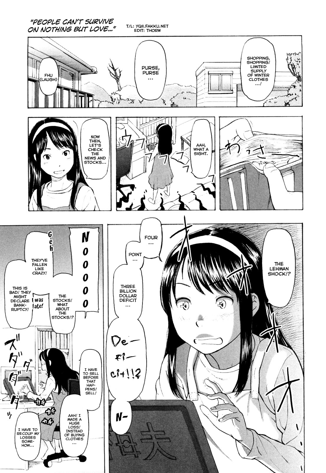 Hito wa Ai Nomide Ikiru Mono demonai Wakede... | People Can't Survive on Nothing but Love... page 1 full