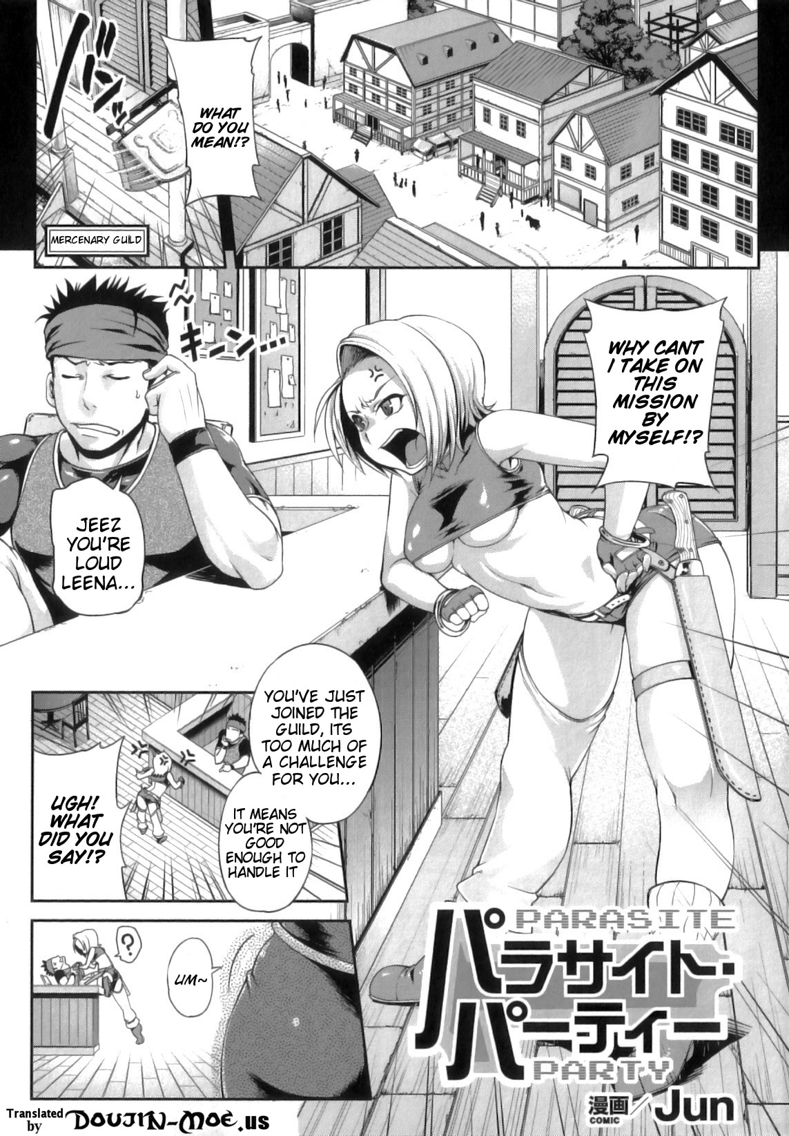 Parasite Party Ch. 1-2 page 1 full