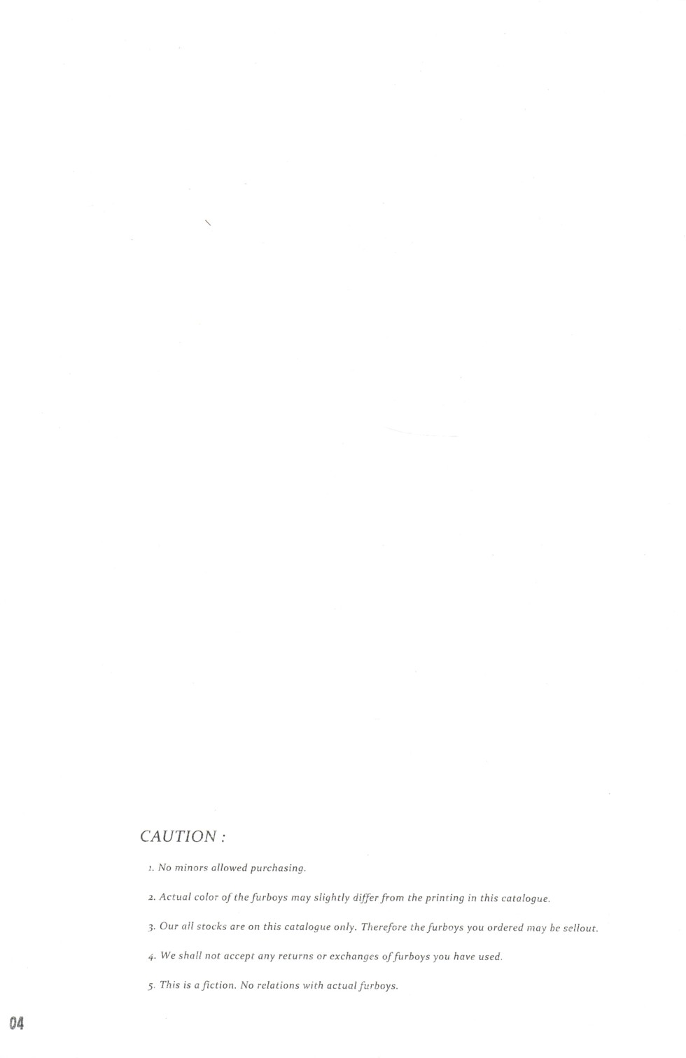 Matsumi Yuu - The Catalogue of 20 Furboys page 4 full