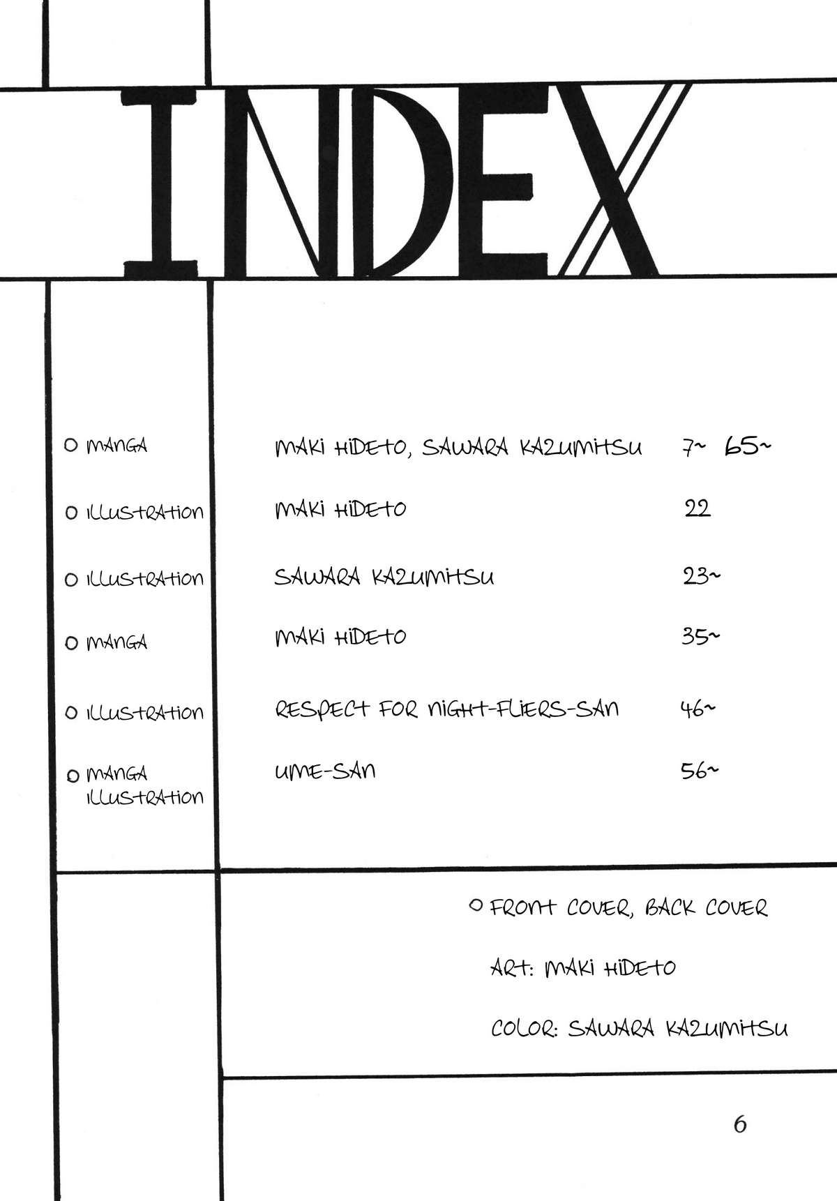 Silent Saturn SS Vol. 5 page 6 full