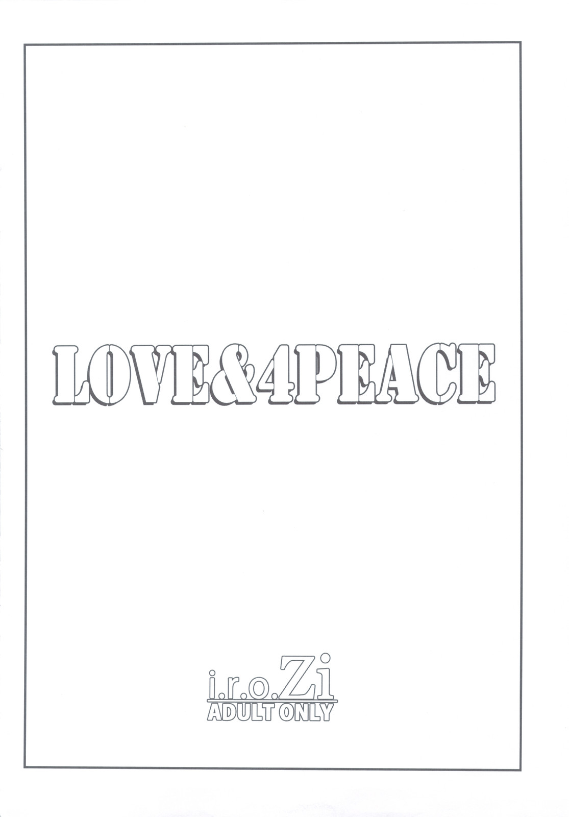 LOVE&4PEACE page 4 full