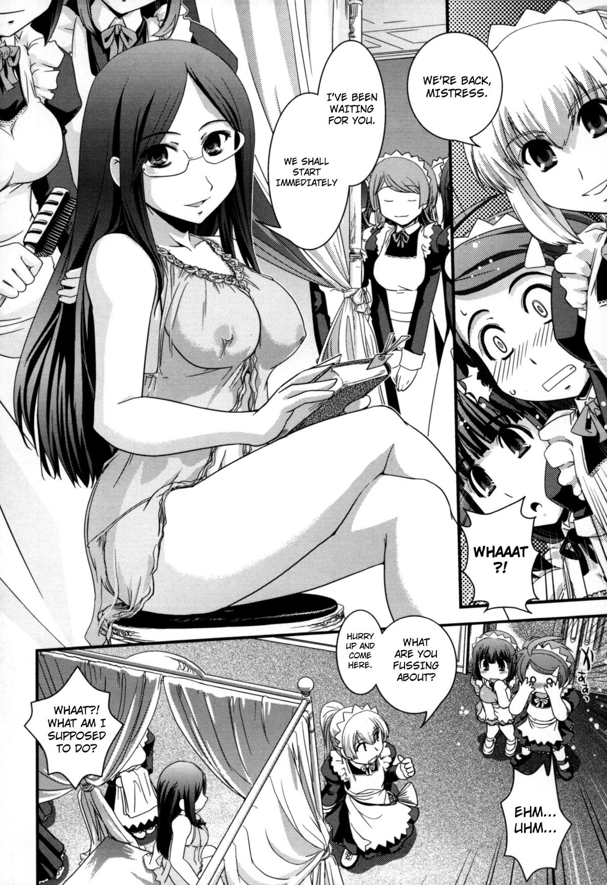 Ojousama to Hanamuko Shugyou | The Little Mistress And Bridegroom's Training page 6 full
