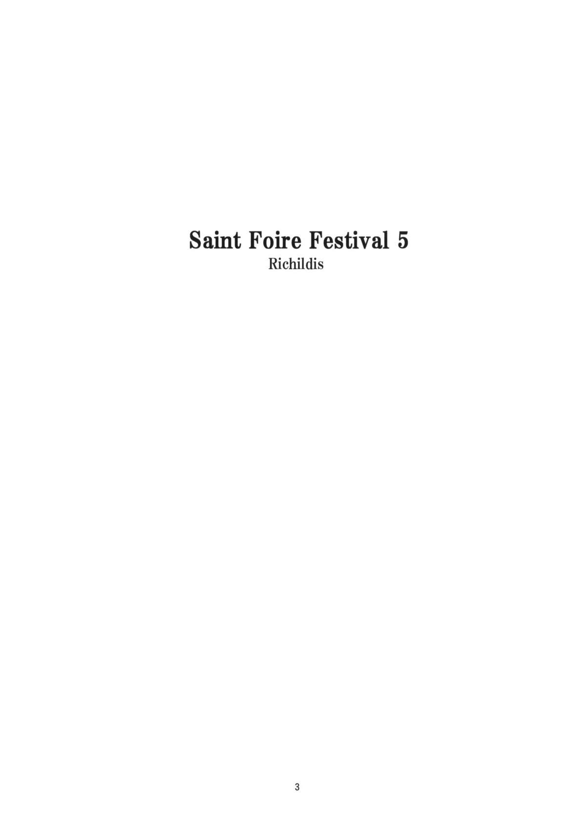 Saint Foire Festival 5 page 2 full