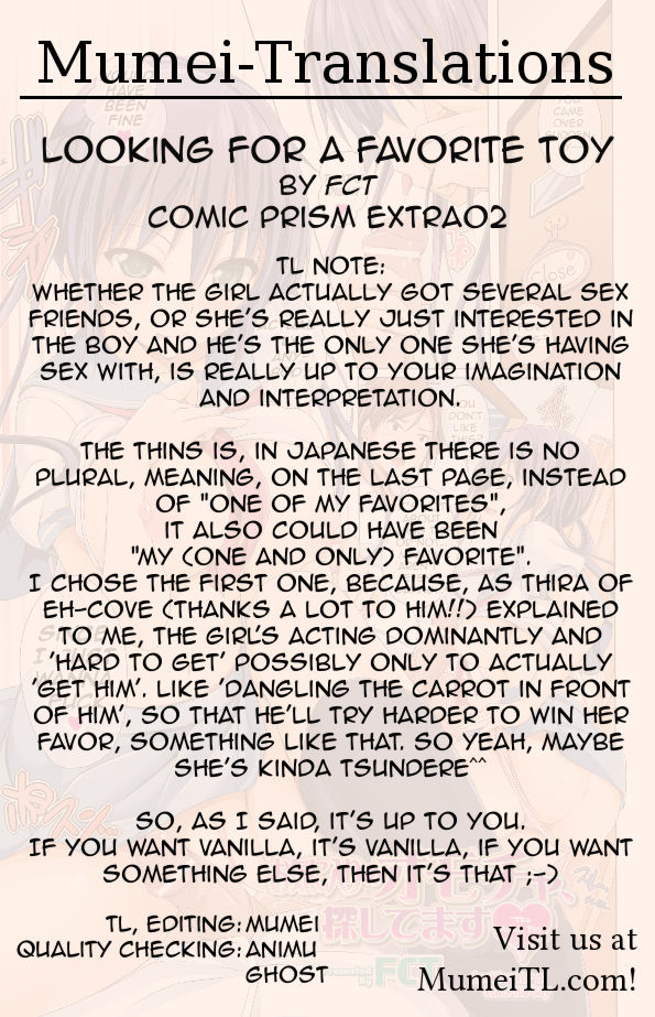 Okiniiri no Omocha, Sagashitemasu | Looking for a Favorite Toy page 7 full