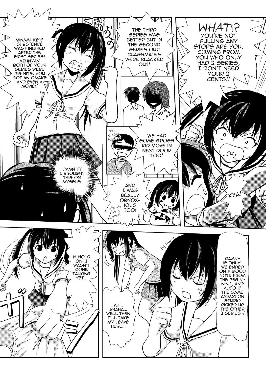 Minami Kana to Nakano Azusa no Hon 2 page 7 full