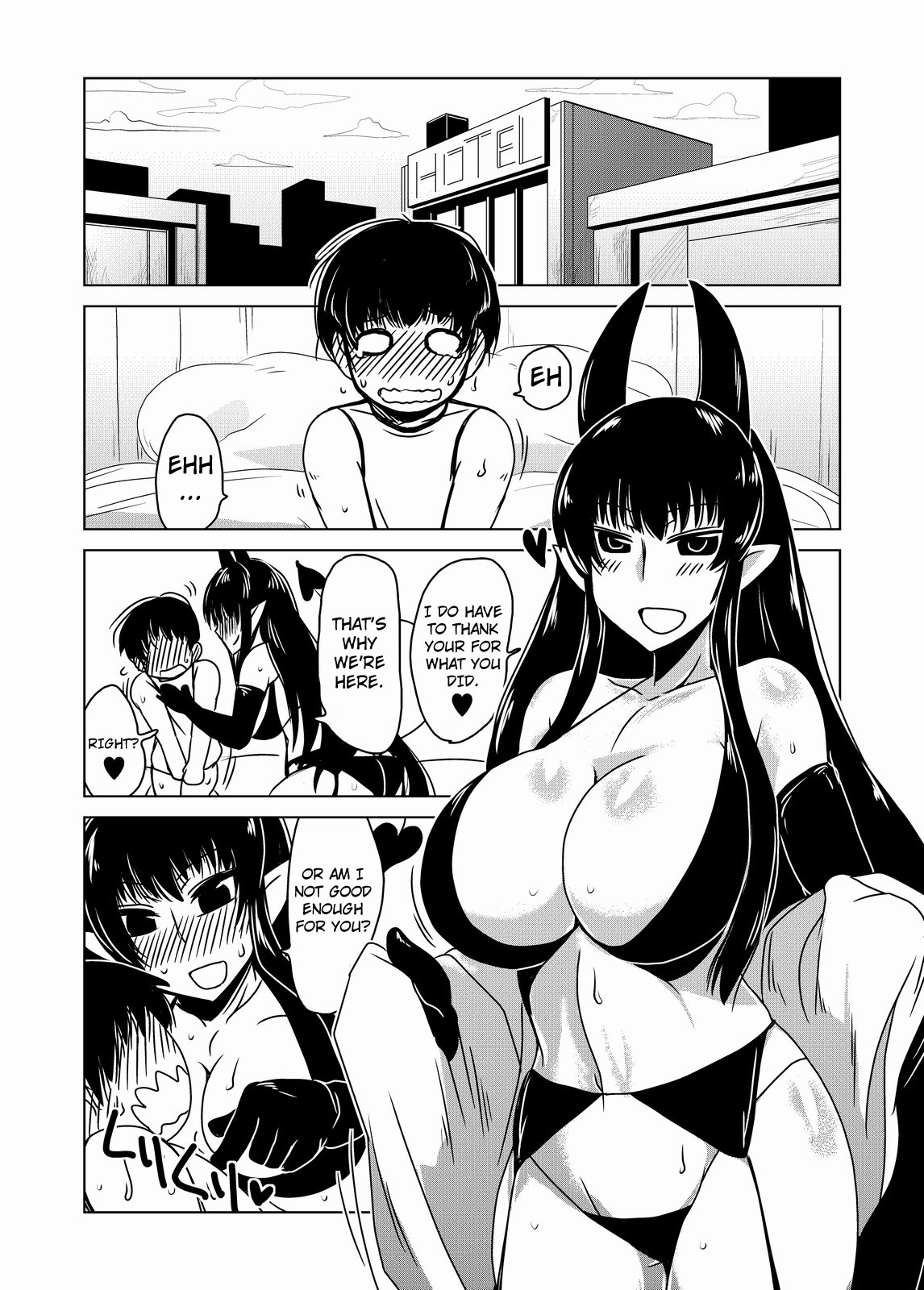 Succubus-san no Fudeoroshi. | First Time with a Succubus page 6 full