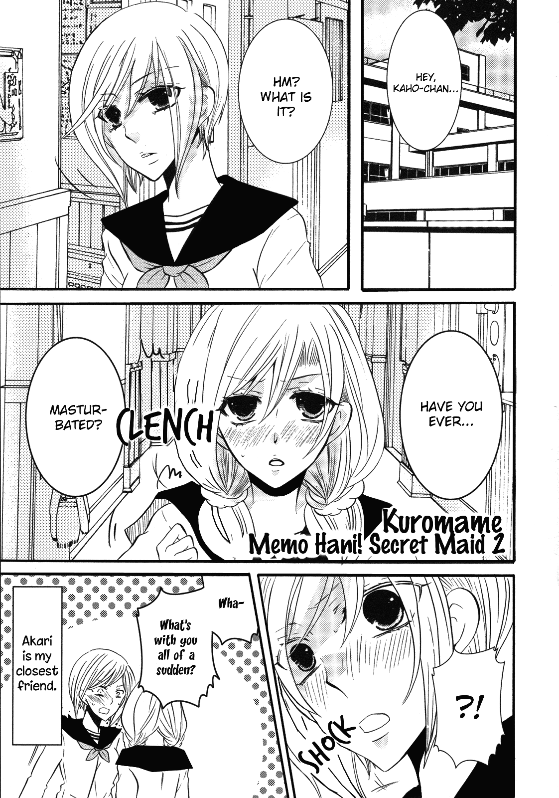 Memo Hani! Secret Maid 2 page 1 full